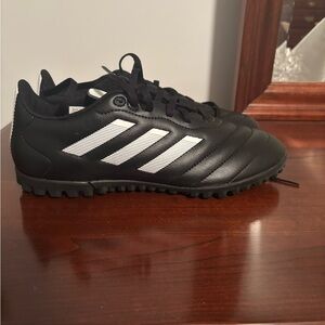 Adidas Black and White Turf Shoes